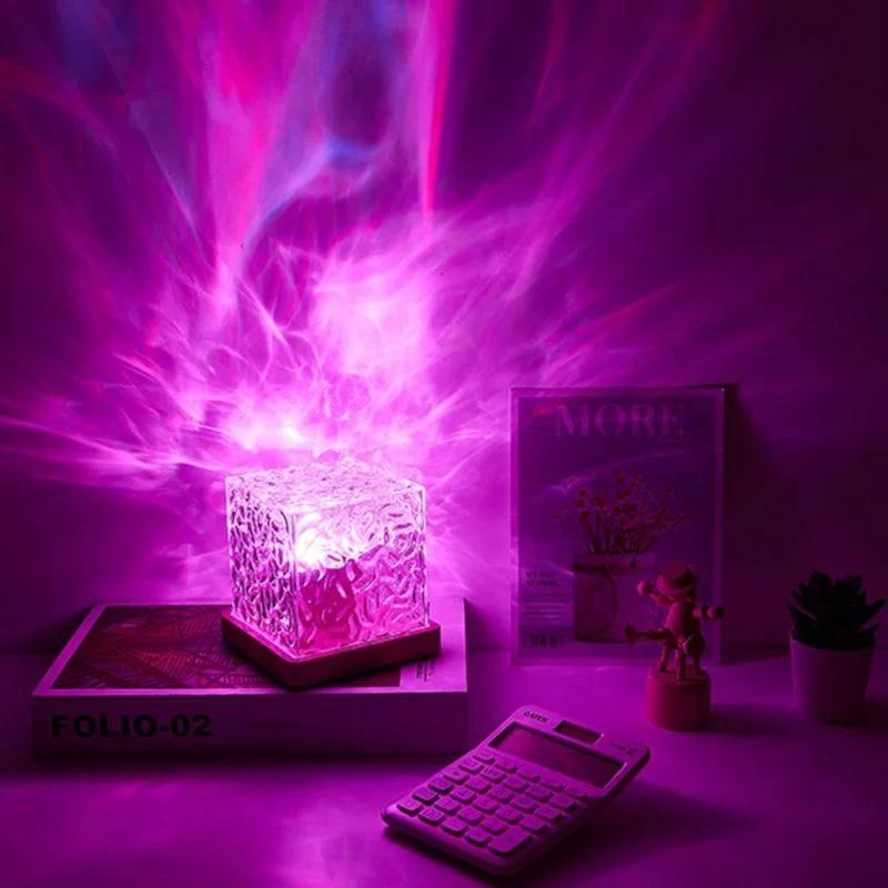 Water Ripple Projector Night Light