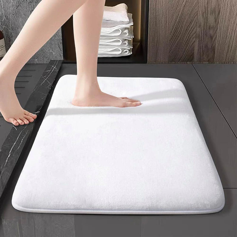 Super Absorbent Floor Mat, Super Absorbent Bath Mat, Super anti Slip Coral Velvet Bathroom Floor Mat, Door Mat