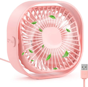 Rotatable USB Desk Fan